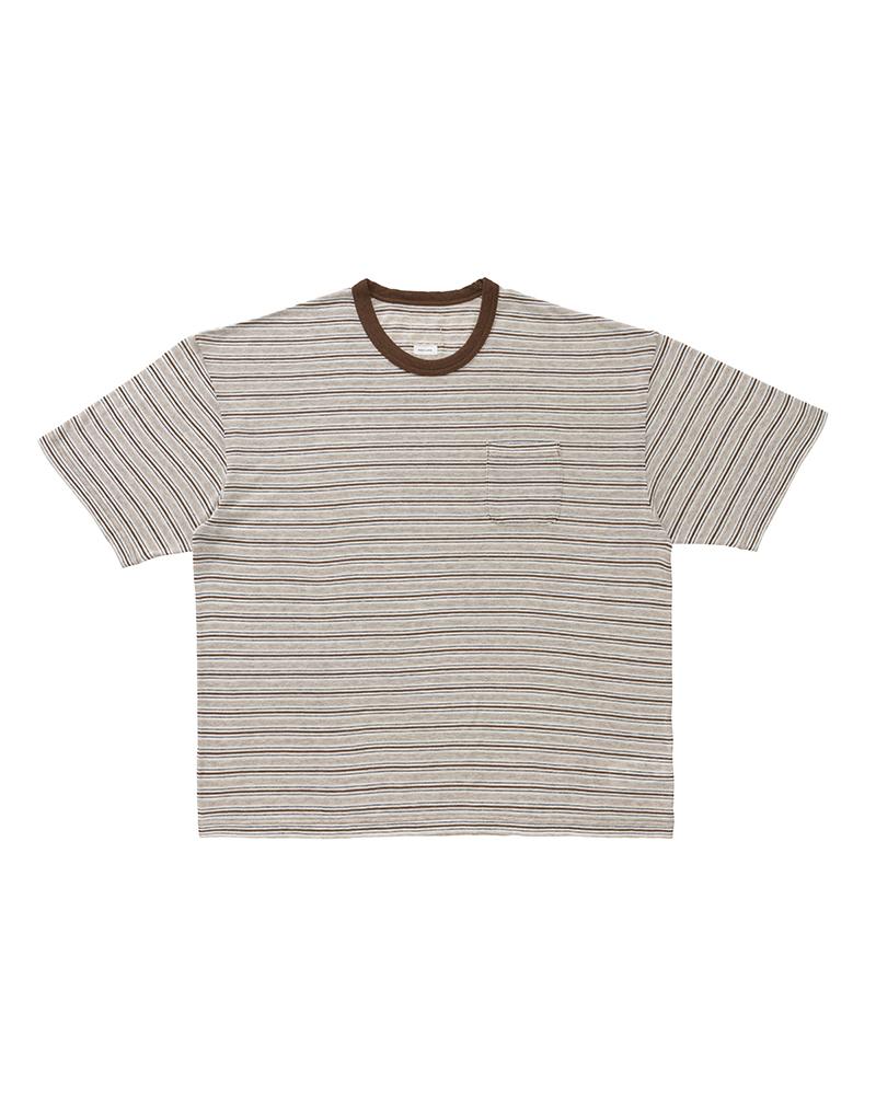 MONDO BORDER TEE S/S (FINE WOOL) | Visvim Official North American